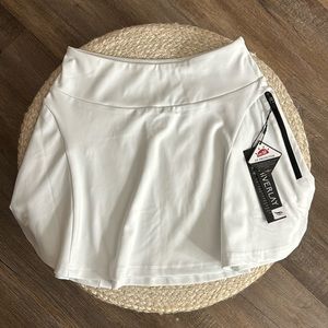 NWT White Tennis/Golf Skirt